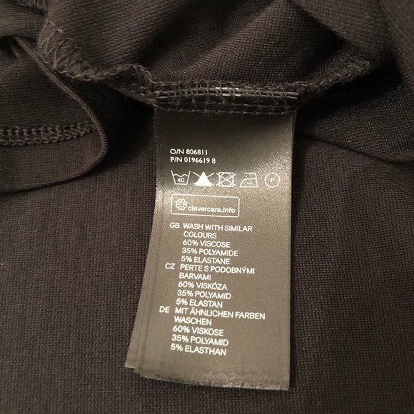 TWO H&M Black Mini Dresses - Picture 5 of 7